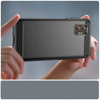 Θήκη για Samsung Galaxy Xcover 7 Pro, Carbon, μαύρη