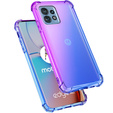 θήκη για το Motorola Edge 40 Pro, Gradient Dropproof, Μωβ / μπλε