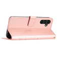 Θήκη με πτερύγιο για Samsung Galaxy A55 5G, Wallet, Butterfly, μωβ