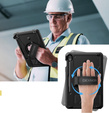 Θωρακισμένη θήκη για Samsung Galaxy Tab S10 Lite / S10 FE / S9 FE / Tab S9, Dexnor Full Body, μαύρη