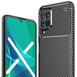 Θήκη για Samsung Galaxy M53 5G, Carbon Gel, μαύρη