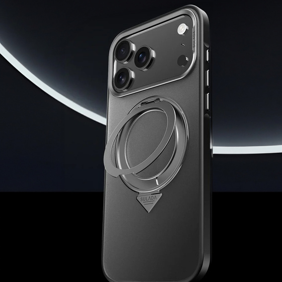 SULADA Magnetic Matte - Θήκη MagSafe με βάση στήριξης για iPhone 17 Pro Max