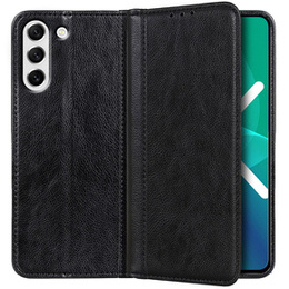 Θήκη για Samsung Galaxy S21 FE, Wallet Litchi Leather, μπλε