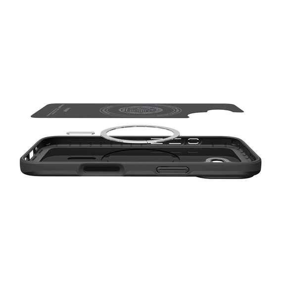 Θήκη Spigen για iPhone 17, Thin Fit Mag MagSafe, Μαύρο