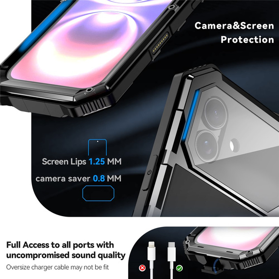 Θήκη R-JUST με βάση στήριξης για iPhone 17