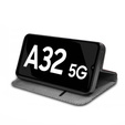 Θήκη με πτερύγιο για Samsung Galaxy A32 5G, Wallet Smart Magnet, κόκκινη