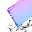 θήκη για το Honor 400 Lite, Gradient Dropproof, Μωβ / μπλε