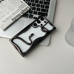 Θήκη LUPHIE για Samsung Galaxy S25 Ultra, Armor Bumper, μαύρη