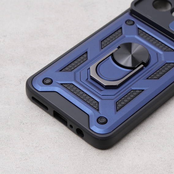 Θήκη για Motorola Moto G84 5G, CamShield Slide, μπλε
