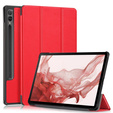 Θήκη για Samsung Galaxy Tab S9 Plus, Smartcase με χώρο για γραφίδα, κόκκινη