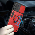 Θήκη για Samsung Galaxy A03s, KickStand Camera Lens, μπλε