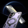 Θήκη για Samsung Galaxy S24 FE, Military MagSafe, μωβ
