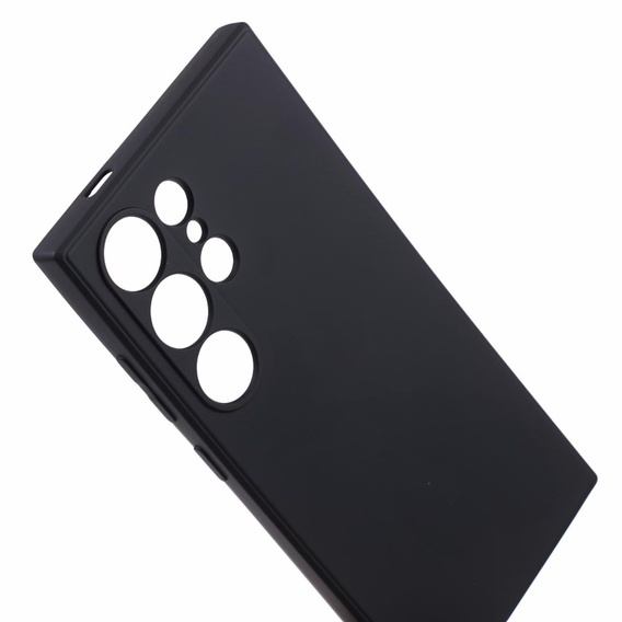 Θήκη για Samsung Galaxy S24 Ultra, Silicone Lite, μαύρη