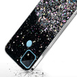 Θήκη για Realme C21, Glittery, μαύρη