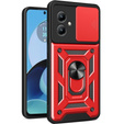 Θήκη για Motorola Moto G14, CamShield Slide, κόκκινο