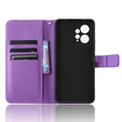 Θήκη με πτερύγιο για Xiaomi Redmi Note 12 4G, Wallet Smart Magnet, μωβ