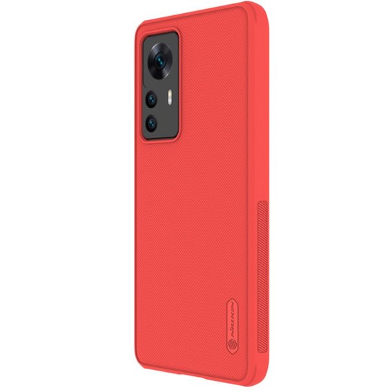 NILLKIN θήκη για Xiaomi 12T, θήκη Super Frosted Shield, κόκκινη