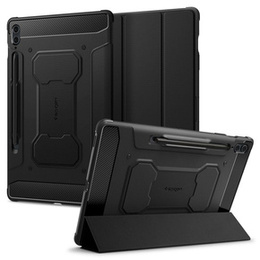 Θήκη SPIGEN Rugged Armor Pro για Samsung Galaxy Tab S9 FE+ 12.4" (X610/X616B) – Μαύρη