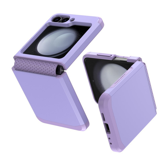 Θωρακισμένη θήκη για Samsung Galaxy Z Flip7 FE / Z Flip6, Armor Shockproof, μωβ