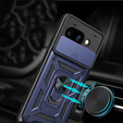 Θήκη για Google Pixel 9A, CamShield Slide, μπλε