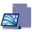 θήκη για το Apple iPad Air 11" 6 gen. 2024 (A2902, Magnetic smartcase, μωβ