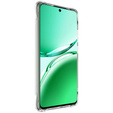 IMAK Θήκη για Oppo Reno 12FS / 12F 5G, Stripe Dropproof, διαφανής
