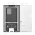 NILLKIN θήκη για Xiaomi Redmi Note 12 5G / POCO X5 5G, θήκη Super Frosted Shield, μαύρη