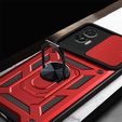 Θήκη για Motorola Edge 30 Neo 5G, CamShield Slide, κόκκινο