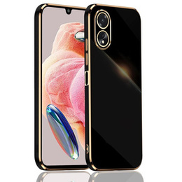 Θήκη για Oppo A38 4G / Oppo A18 4G, Glamour CamShield, μαύρη