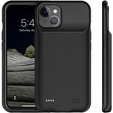 Θήκη μπαταρίας 6500mAh για iPhone 13, μαύρη