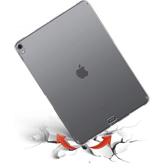 Θήκη για iPad Air 10.9" 2022/2020 (5/4 gen.), σιλικόνη, διαφανής