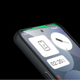Θήκη για Nothing Phone 3A Pro, για MagSafe, ERBORD Μatt Case, μαύρη