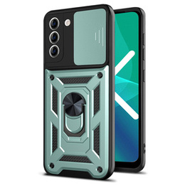 Θήκη για Samsung Galaxy S23 Plus, CamShield Slide, πράσινο