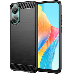 Θήκη για Oppo A98 5G, Carbon, μαύρη