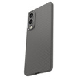 θήκη Spigen για Samsung Galaxy S25, Liquid Air, μαύρη + μετριασμένο γυαλί 9H