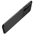 Θήκη για Samsung Galaxy A52 / A52s, Carbon Gel, μαύρη