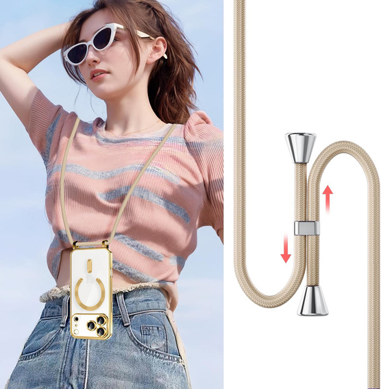 Θήκη Electro MagSafe + κορδόνι για iPhone 17 Pro Max