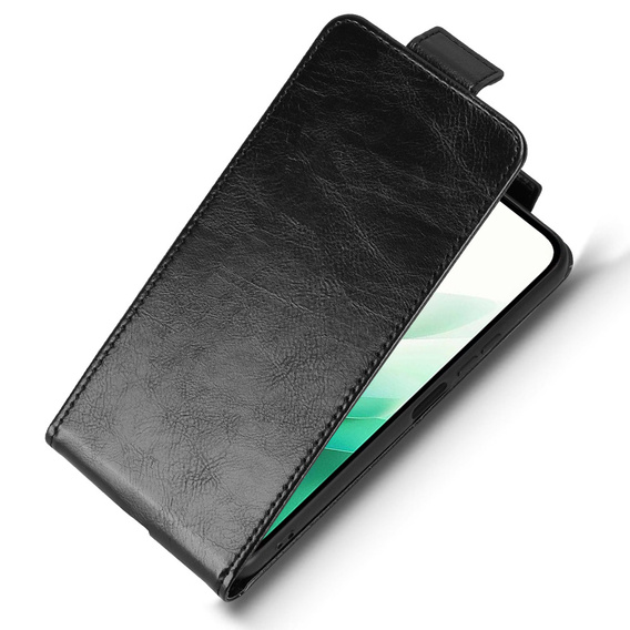 Θήκη Flip για Xiaomi Redmi 15 5G / 4G, θήκη Flip, μαύρο