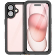 Αδιάβροχη θήκη IP68 για το iPhone 16, μαύρη