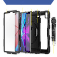 Θωρακισμένη θήκη για iPad Pro 12.9 2022 / 2021 / 2020 / 2018, προστατευτική 360 με χώρο για γραφίδα, μαύρη