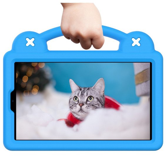 Παιδική θήκη για Samsung Galaxy Tab A7 Lite 8.7 T220/T225, Cute Patterns, με βάση, μπλε