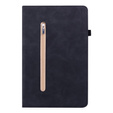 Θήκη για Lenovo Tab P11 Pro Gen 2, Wallet Pen Slot, μαύρη