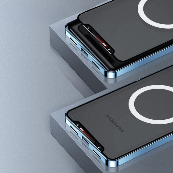θήκη προστασίας κάμερας για το Samsung Galaxy S23, CamShield MagSafe, διαφανής / μπλε