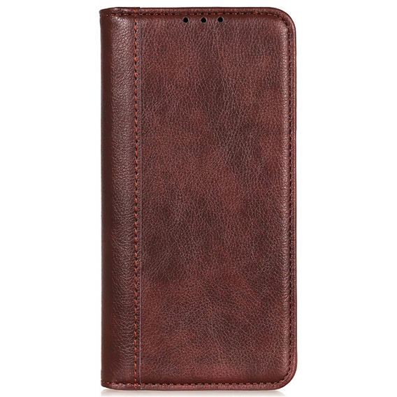 θήκη με πτερύγιο για Google Pixel 9A, Split Leather, καφέ