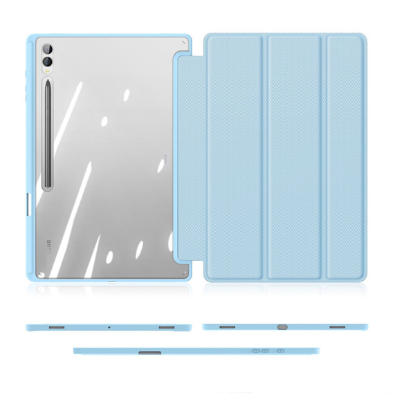 Θήκη για Samsung Galaxy Tab S10 Ultra, Dux Ducis TOBY, μπλε