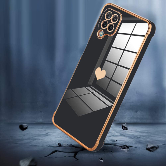 Θήκη για Samsung Galaxy A12 / M12 / A12 2021, Electro heart, μαύρη