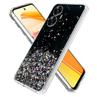 Θήκη για Realme C55, Glittery, μαύρη