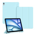 Θήκη για Apple iPad Air 11" 6 gen. 2024 (A2902, Smartcase με χώρο για γραφίδα, μπλε