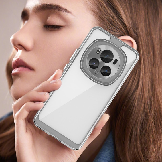 Θήκη για Honor Magic 6 Pro 5G, Fusion Hybrid, διαφανής