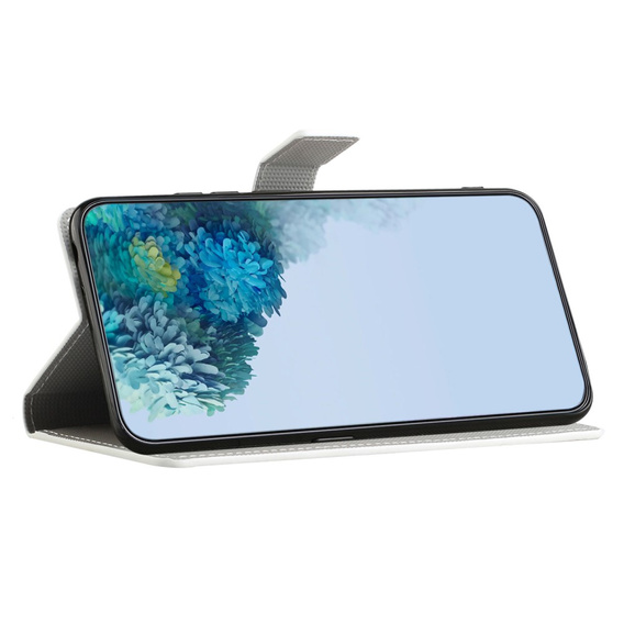 Θήκη με πτερύγιο για Xiaomi Redmi Note 12S, Wallet, colorful jellyfish, μαύρη